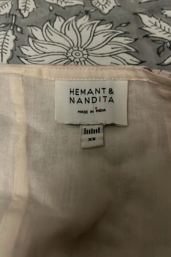 Hemant & Nandita Midi Wrap Dress - Image 4