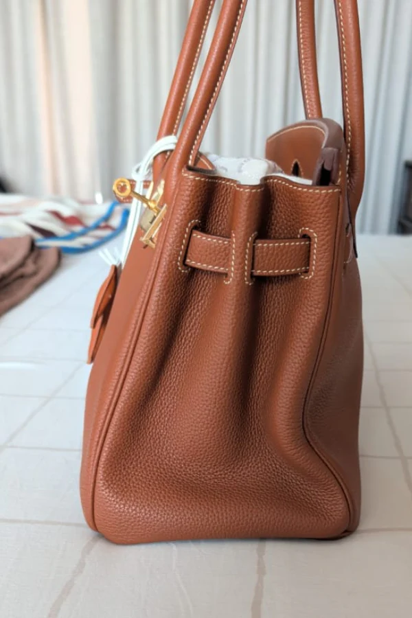 Hermès Birkin 30 Gold - Image 5