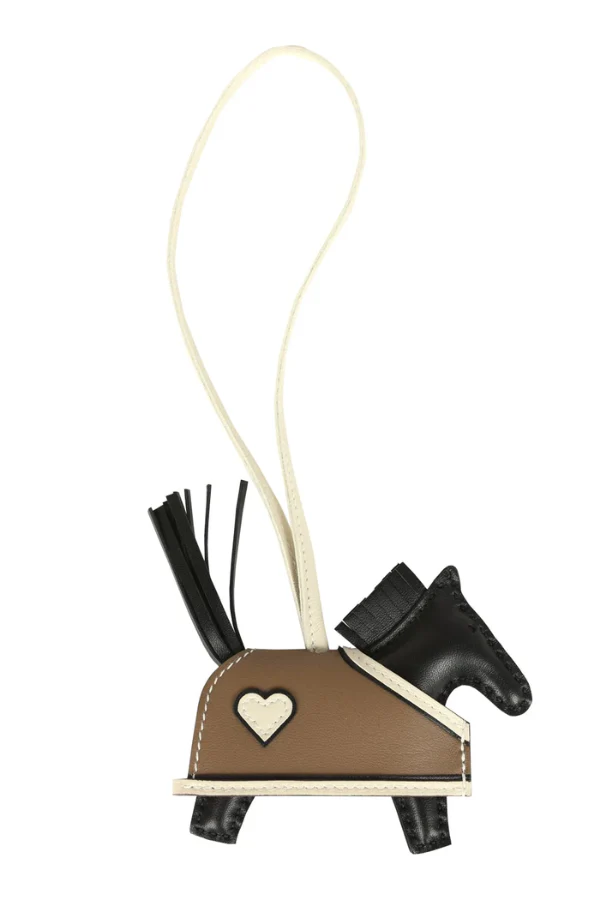Hermes Rodeo pm rodeo aur coeur horse charm - Image 3