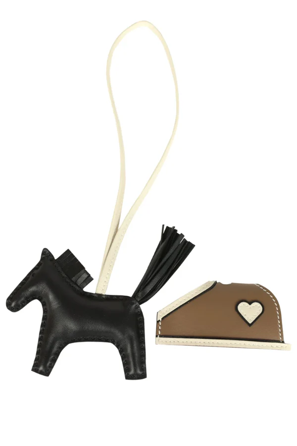 Hermes Rodeo pm rodeo aur coeur horse charm - Image 4