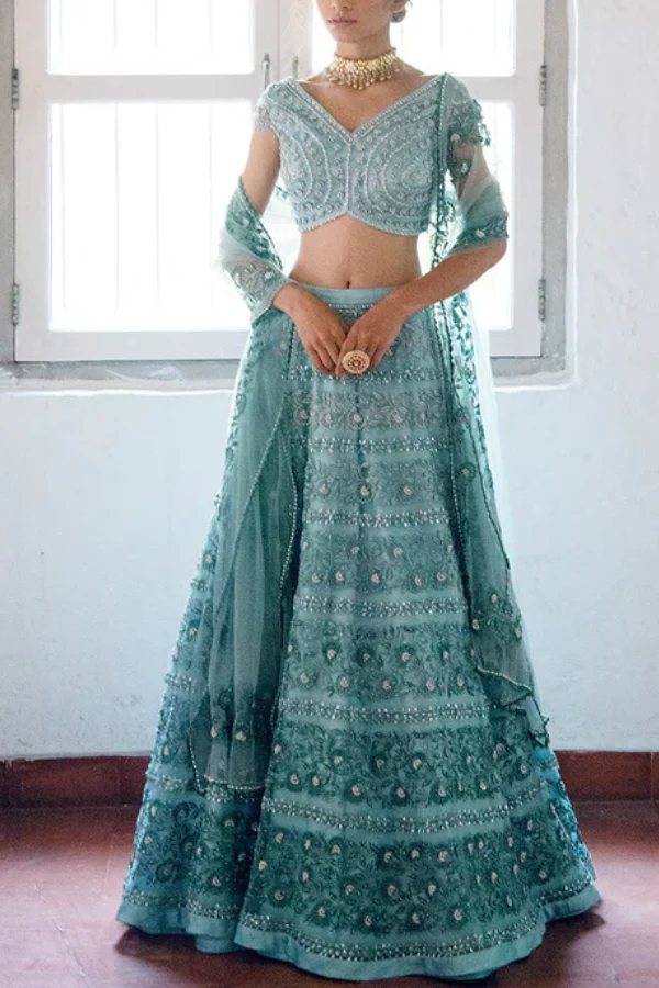 Irrau by Samir Mantri Lehenga Set