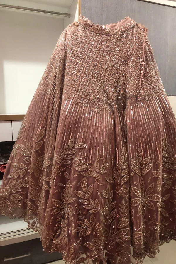 Isa By Dolly Wahal Embellished Bridal Lehenga Set - Image 5