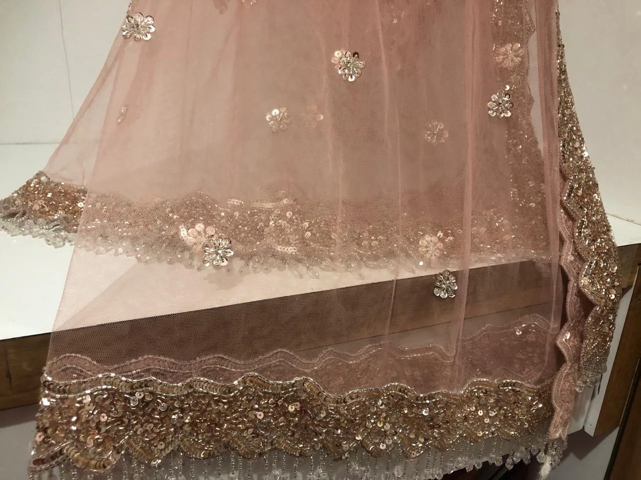 Isa By Dolly Wahal Embellished Bridal Lehenga Set - Image 7