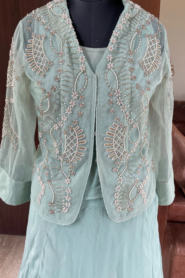 Jacket lehenga set - Image 2