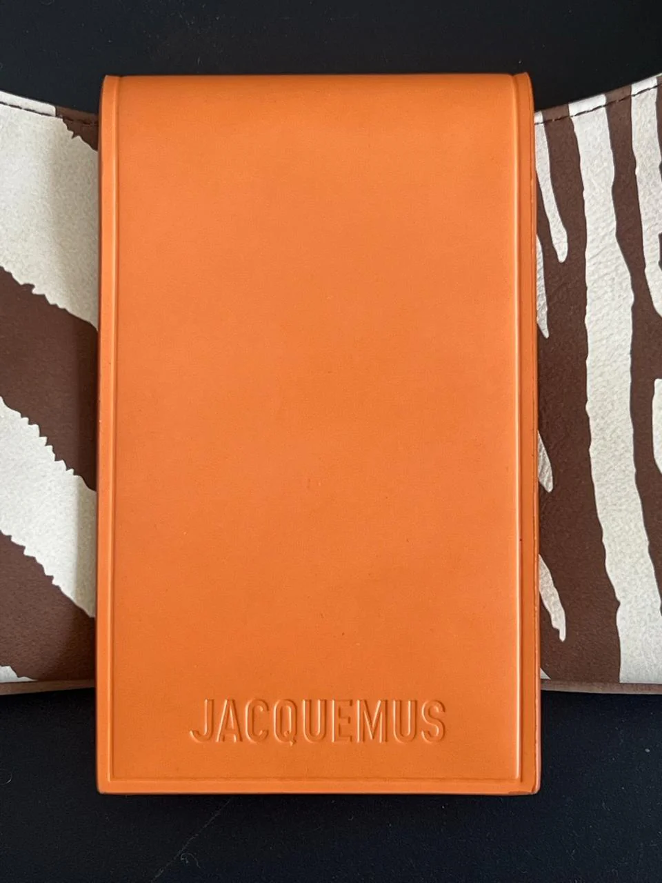 Jacquemus Le Bisou zebra-print leather shoulder bag - Image 12