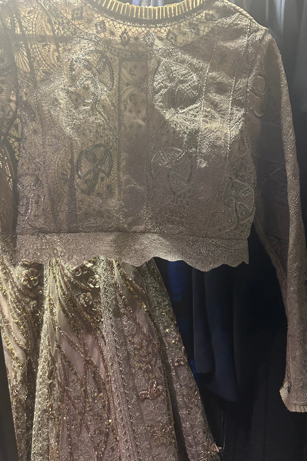 Jade by MK silver embroidered lehenga - Image 5