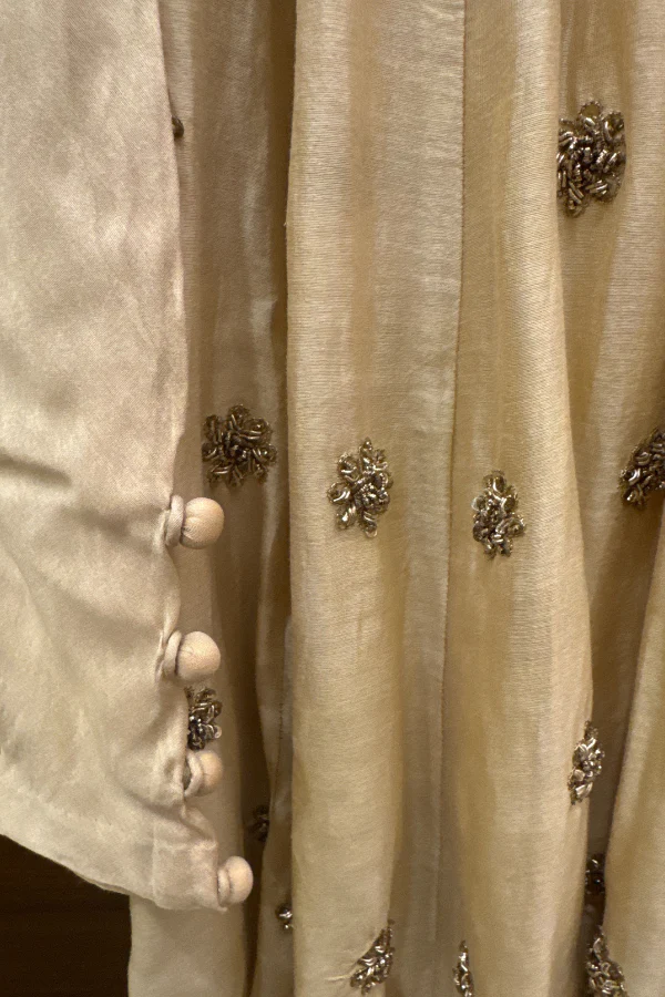 Jayanti Reddy beige silk anarkali - Image 6