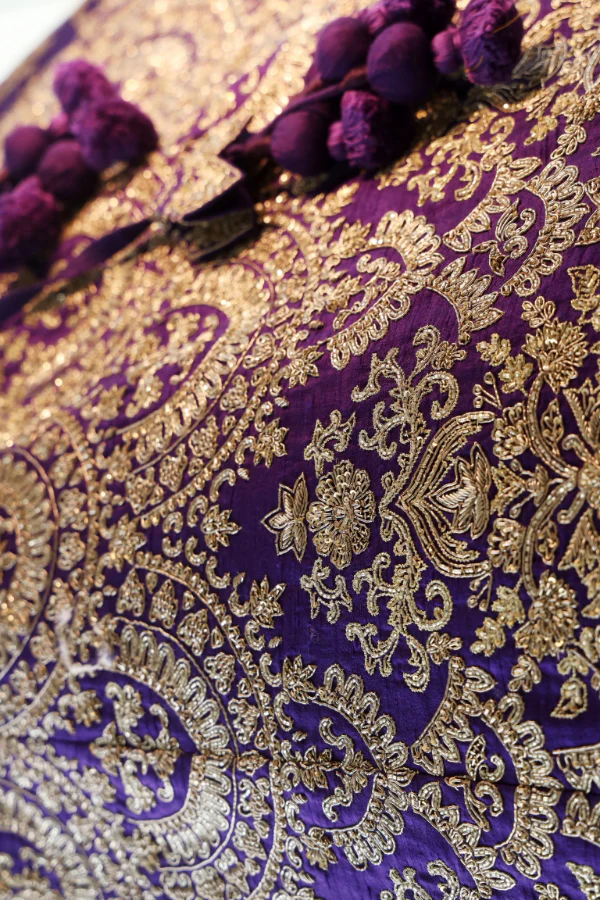 Jayanti Reddy blue embroidered lehenga set - Image 3
