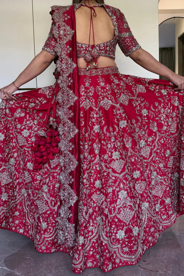 Jayanti Reddy Embroidered Lehenga Set - Image 3