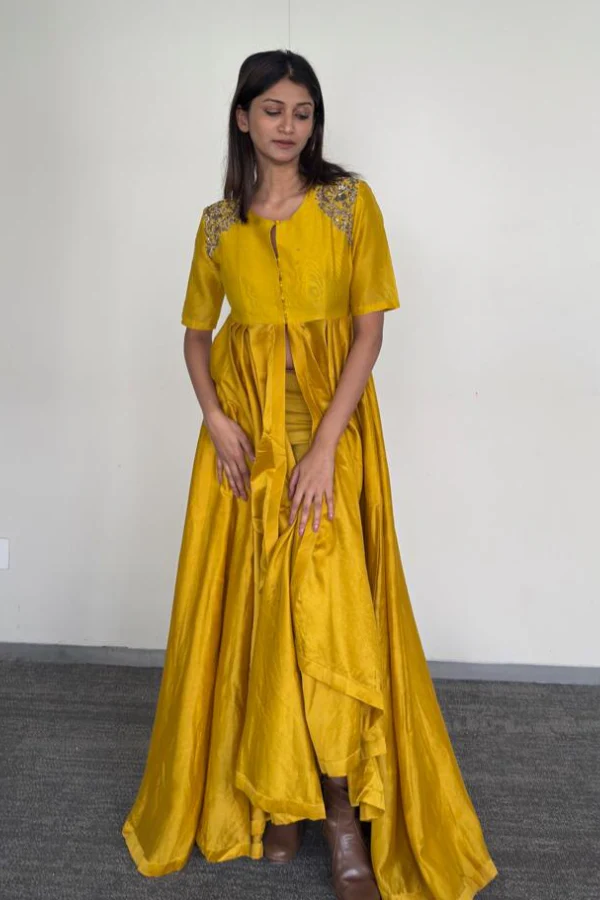 Jayanti Reddy Mustard Yellow Set - Image 2