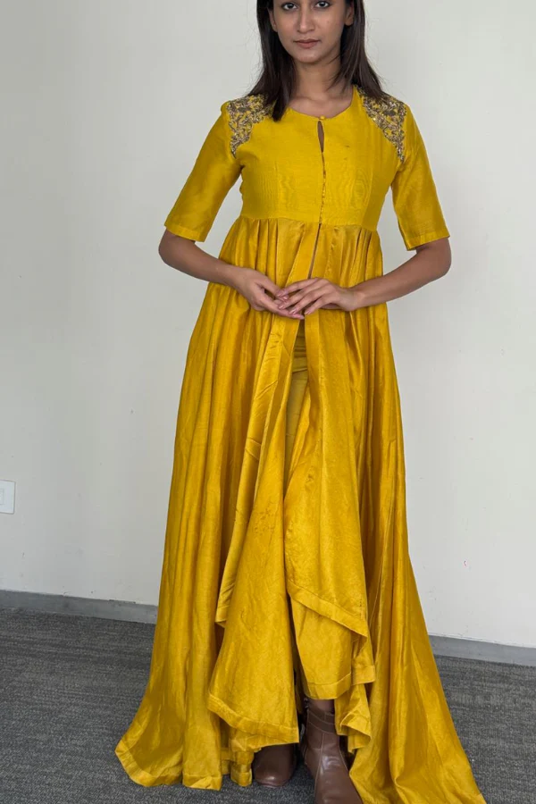 Jayanti Reddy Mustard Yellow Set - Image 5