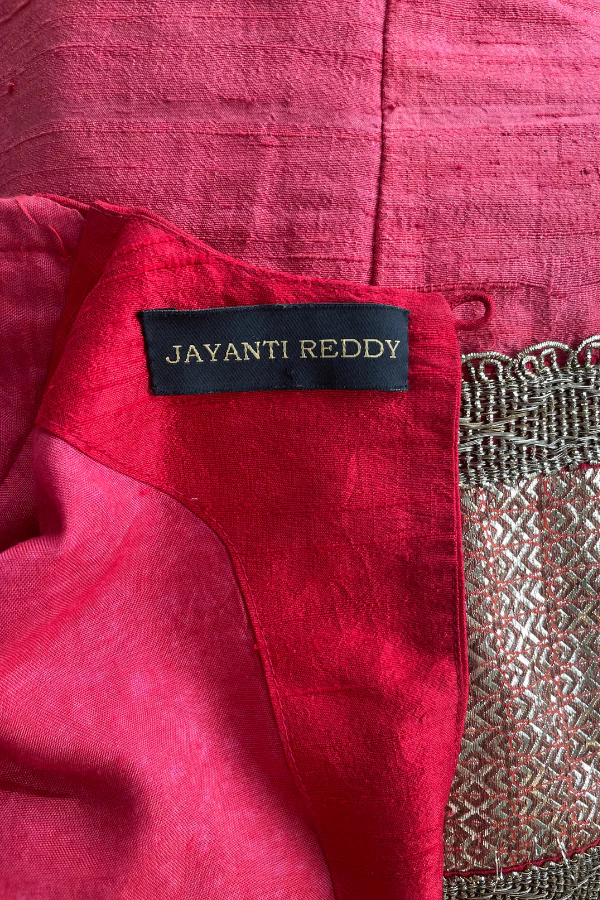 Jayanti Reddy Red lehenga set - Image 6