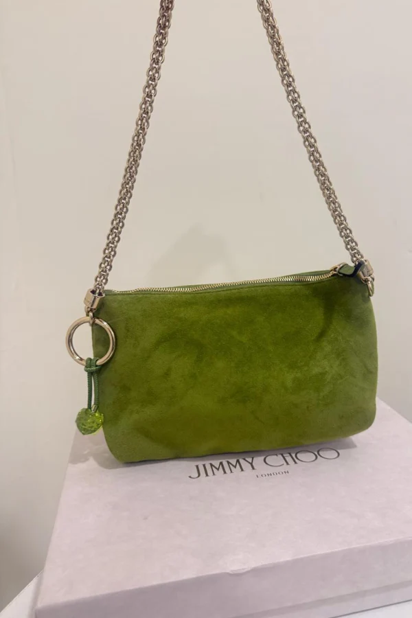 Jimmy Choo callie mini match suede bag - Image 4