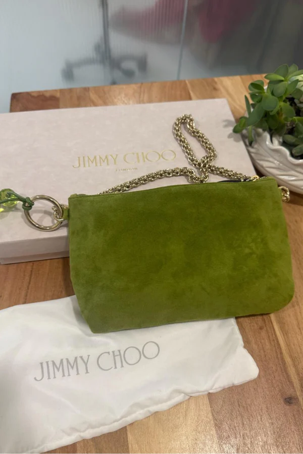 Jimmy Choo callie mini match suede bag - Image 6