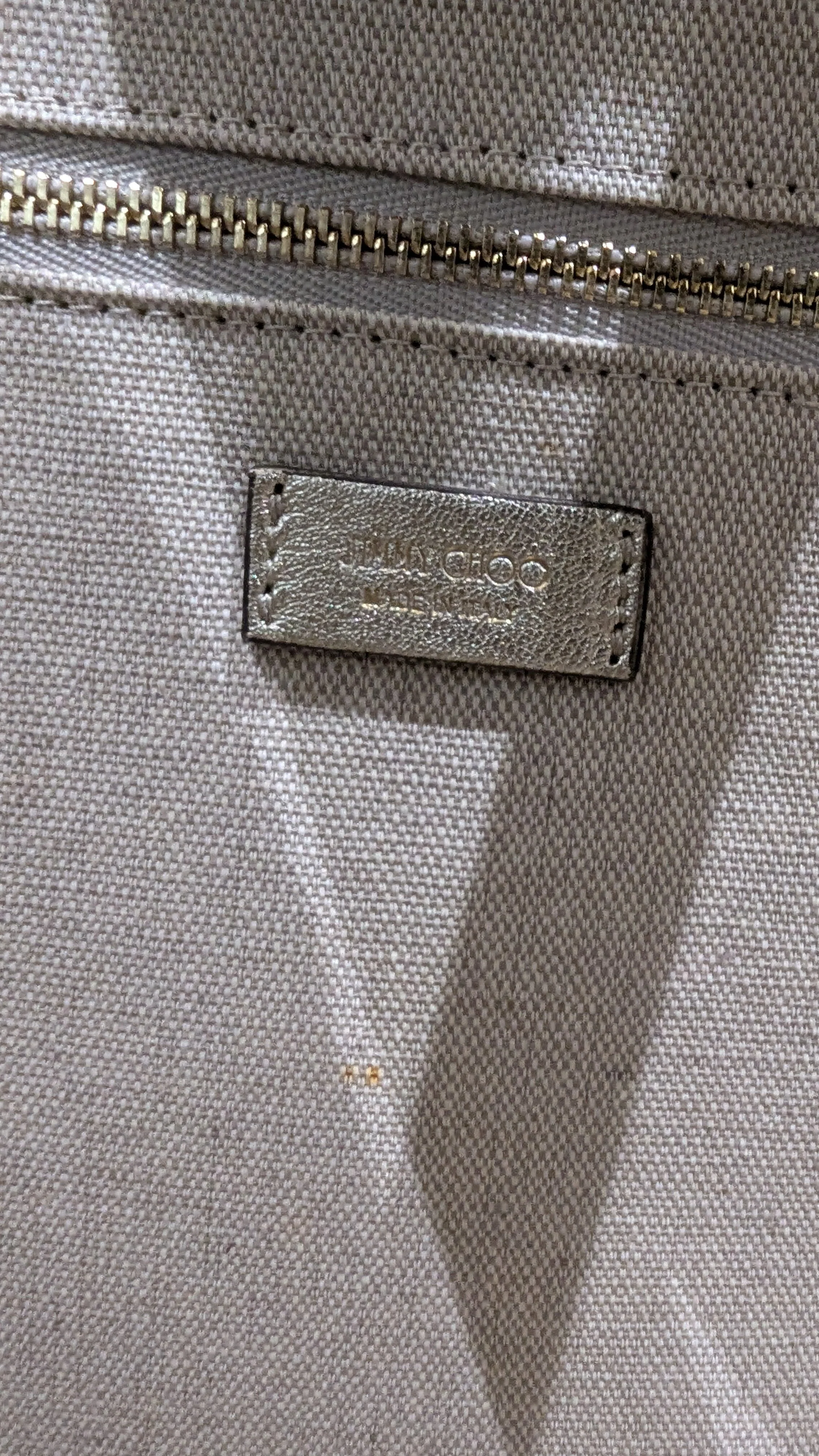Jimmy Choo Canvas Tote Bag - Image 7