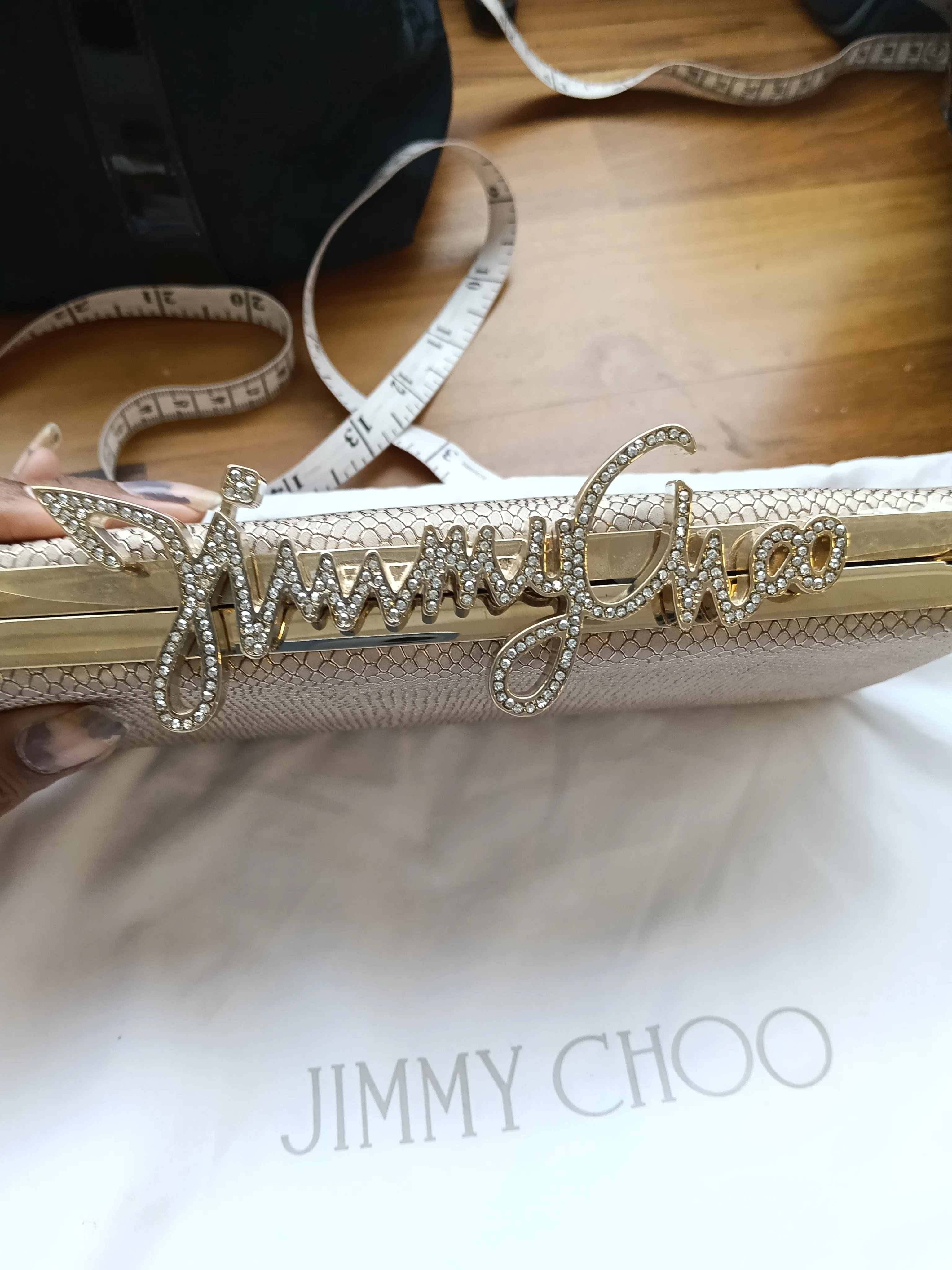Jimmy Choo Celeste Crystal Clutch - Image 4