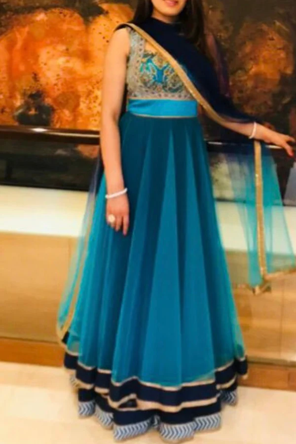 JJ Anarkali Set - Image 2