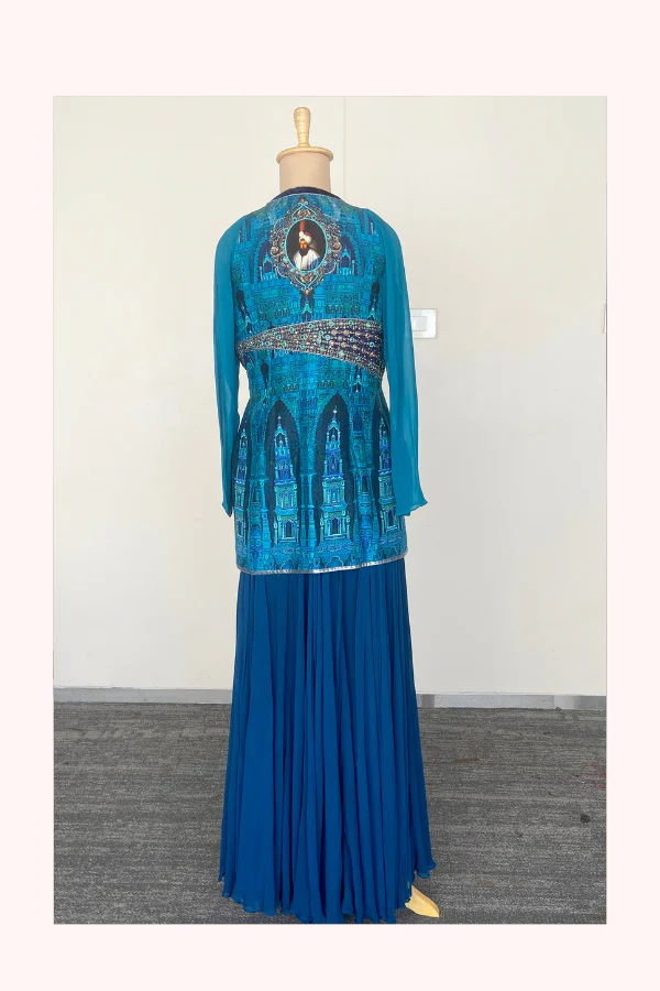 JJ Valaya Printed Lehenga Set - Image 2