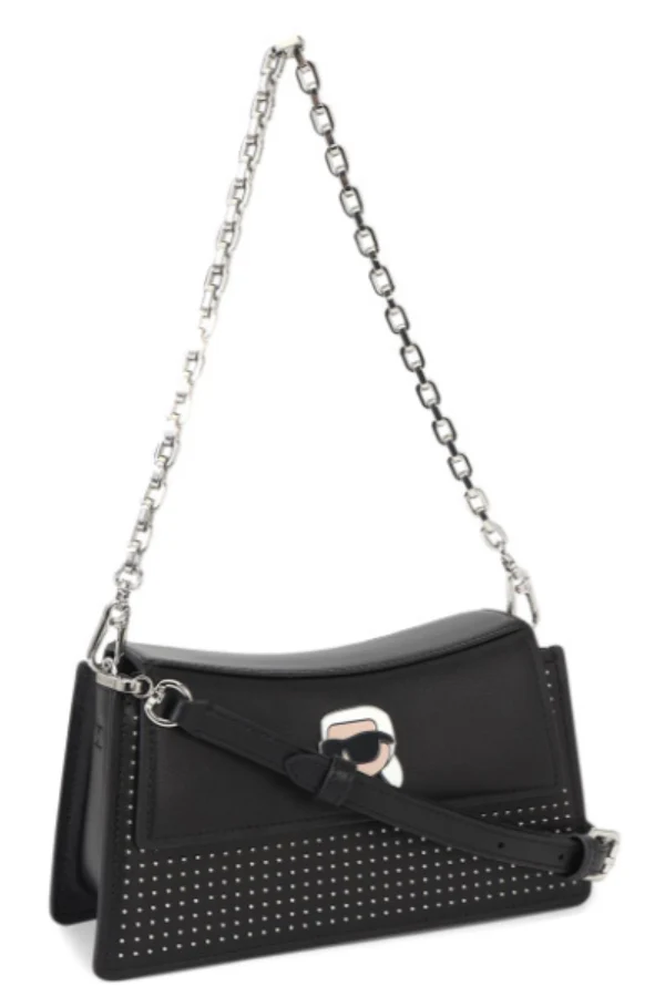 Karl Lagerfeld Women Textured Structured Sling Bag - Image 2