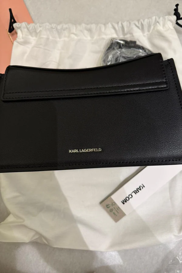 Karl Lagerfeld Women Textured Structured Sling Bag - Image 5