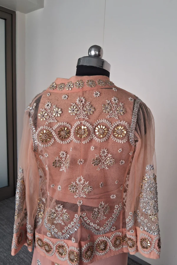 Kavita Bhartia Draped Saree Set - Image 5
