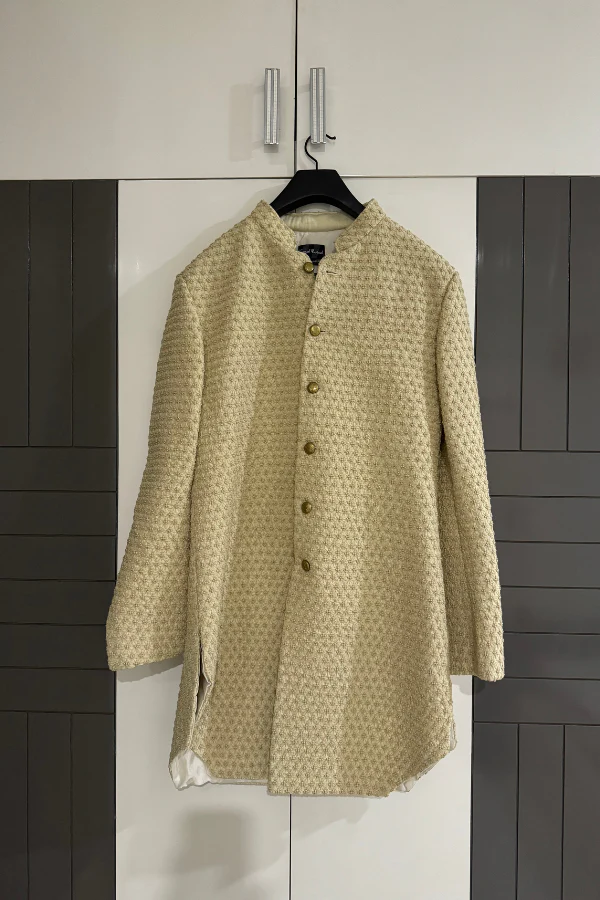Kunal Rawal MINI FLOWER KNOTTED sherwani - Image 2