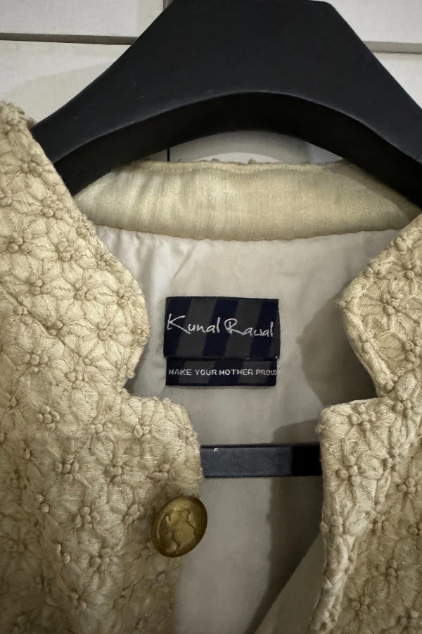 Kunal Rawal MINI FLOWER KNOTTED sherwani - Image 4