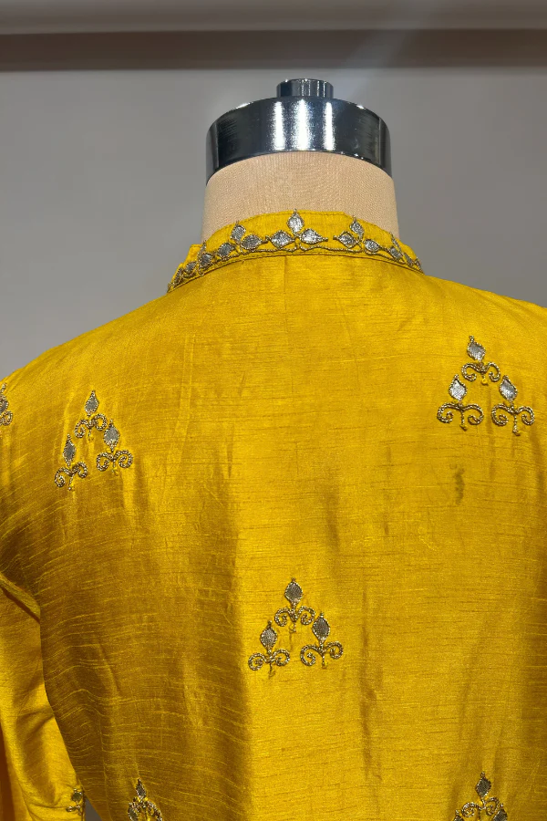 Lachesis Yellow Kurta Set - Image 6