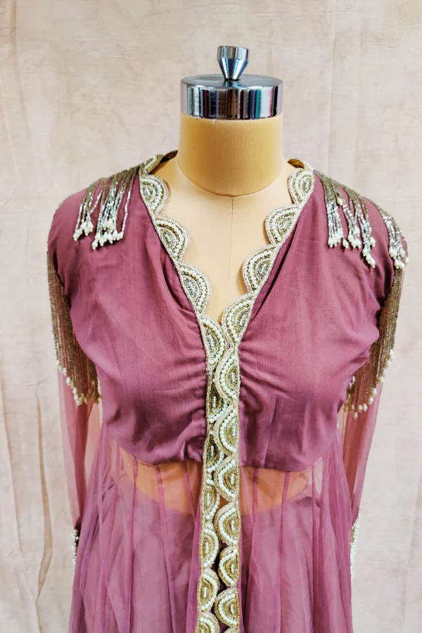 Lavender Jacket Set - Image 4