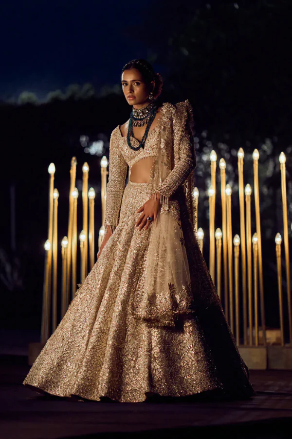 Rose Gold Lehenga set