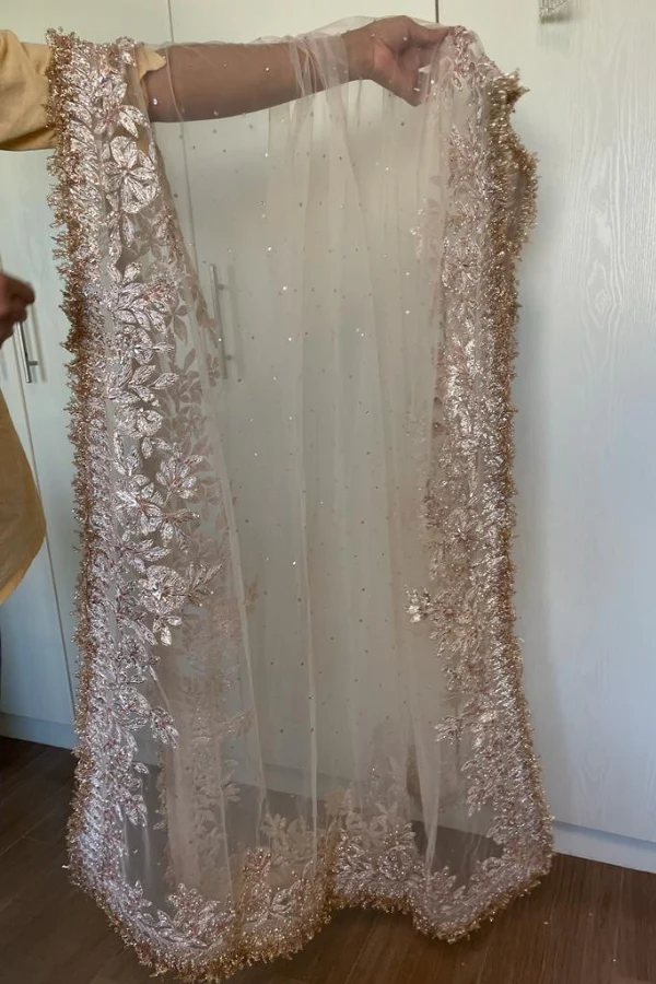 Rose Gold Lehenga set - Image 6