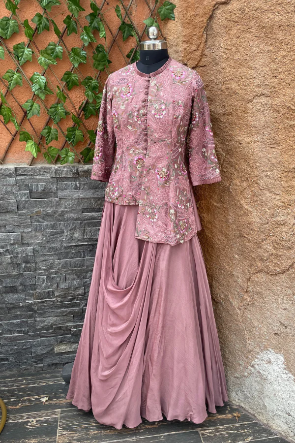 lehenga and jacket set