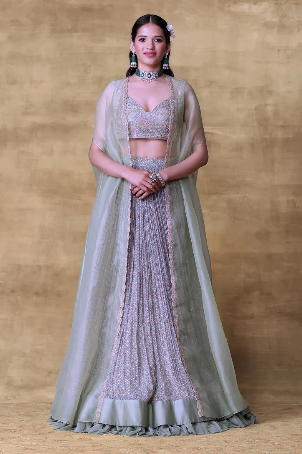 Lehenga & cape set