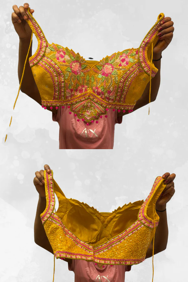Liz Paul mosaic lehenga - Image 3