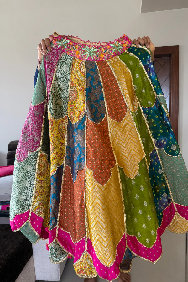 Liz Paul Multicolour Lehenga Set - Image 7