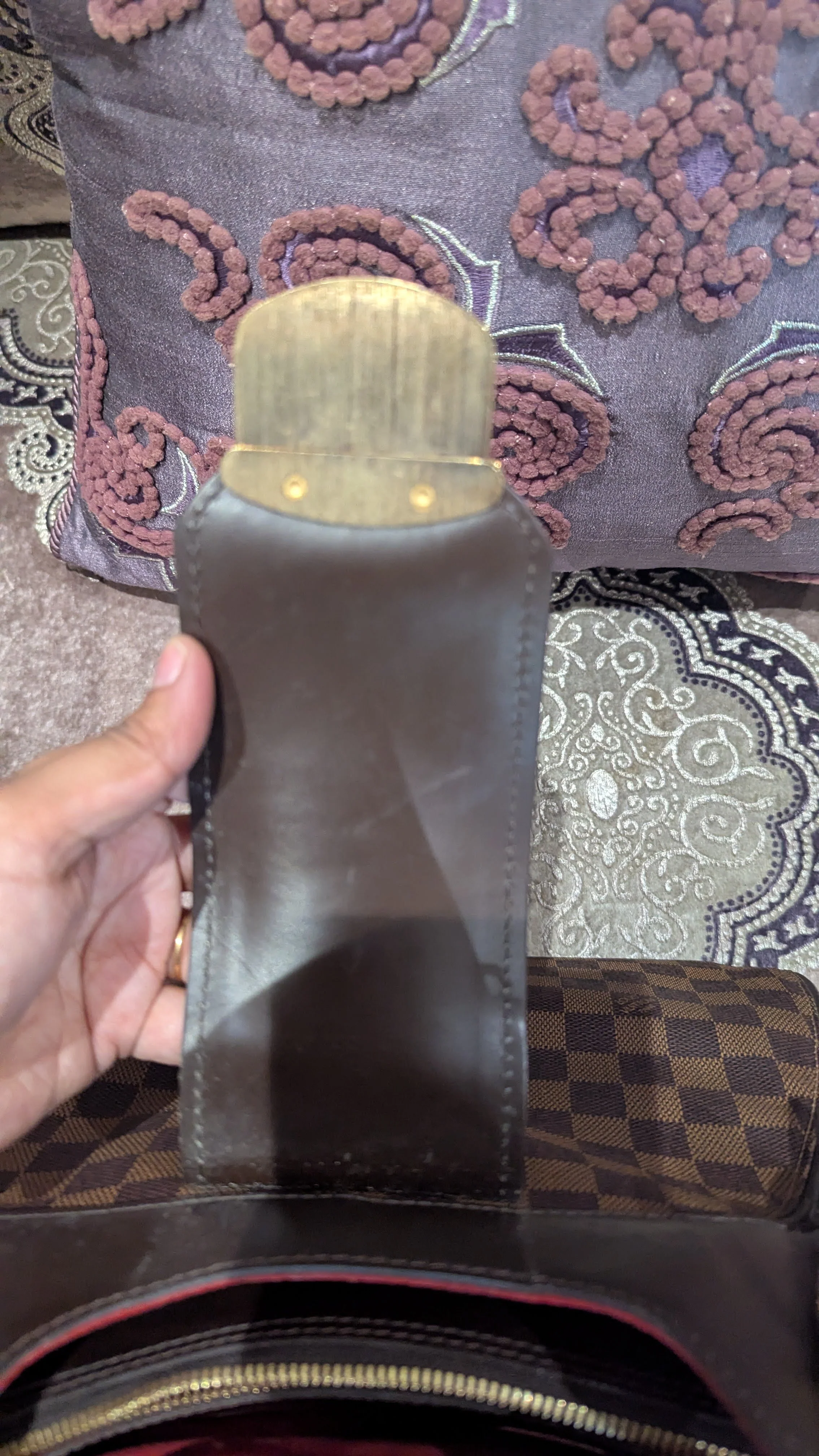Louis Vuitton Damier Ebene Canvas Sistina PM Bag - Image 8