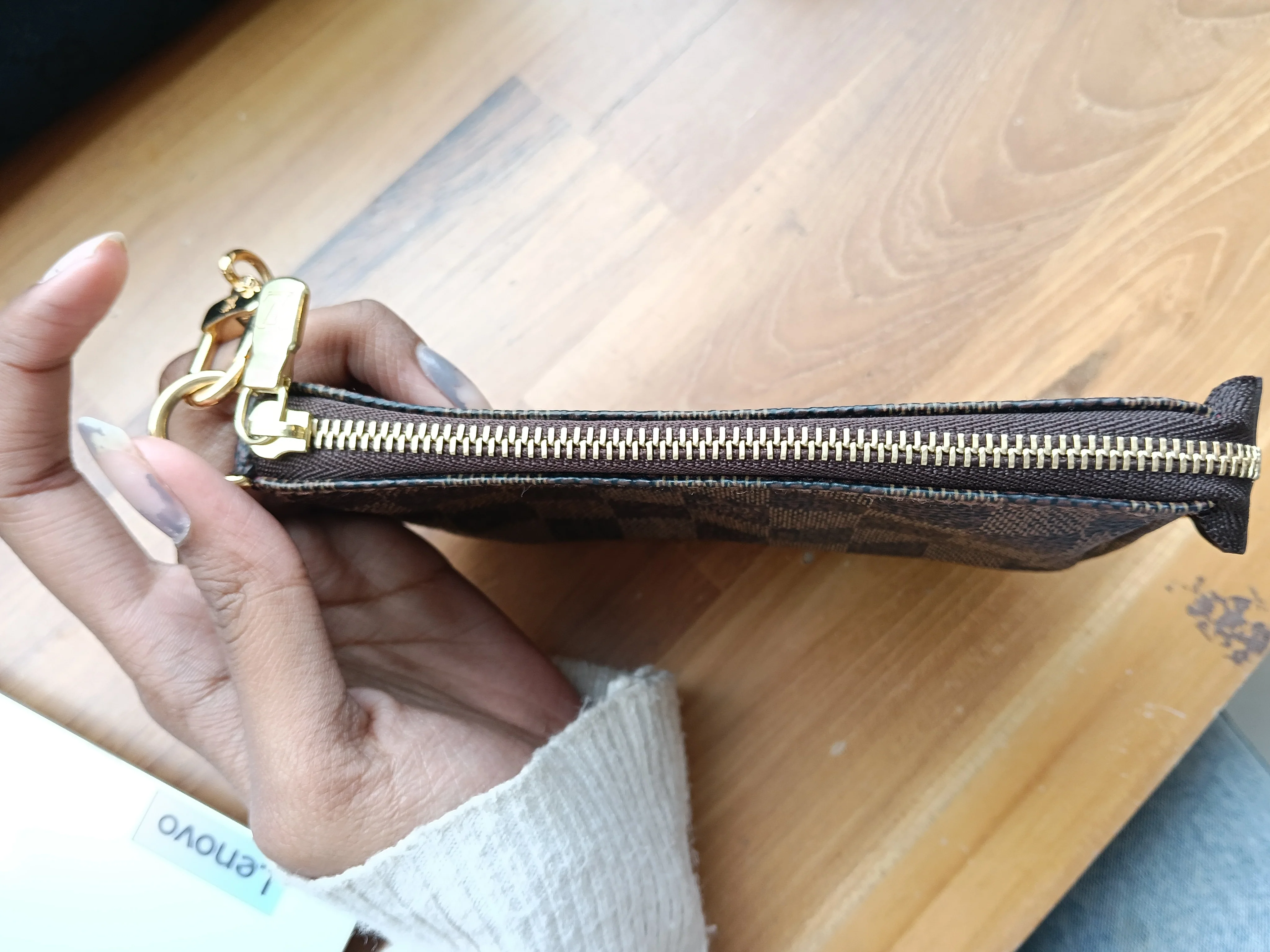 Louis Vuitton Damier Ebene Mini Pochette Accessoires - Image 6