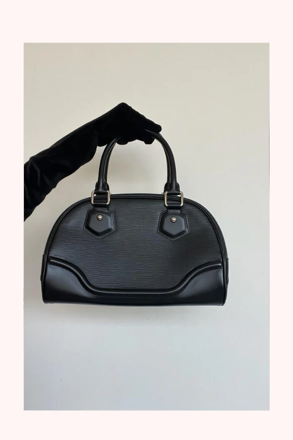 Louis Vuitton Epi Bowling Montaigne PM Bag - Image 16