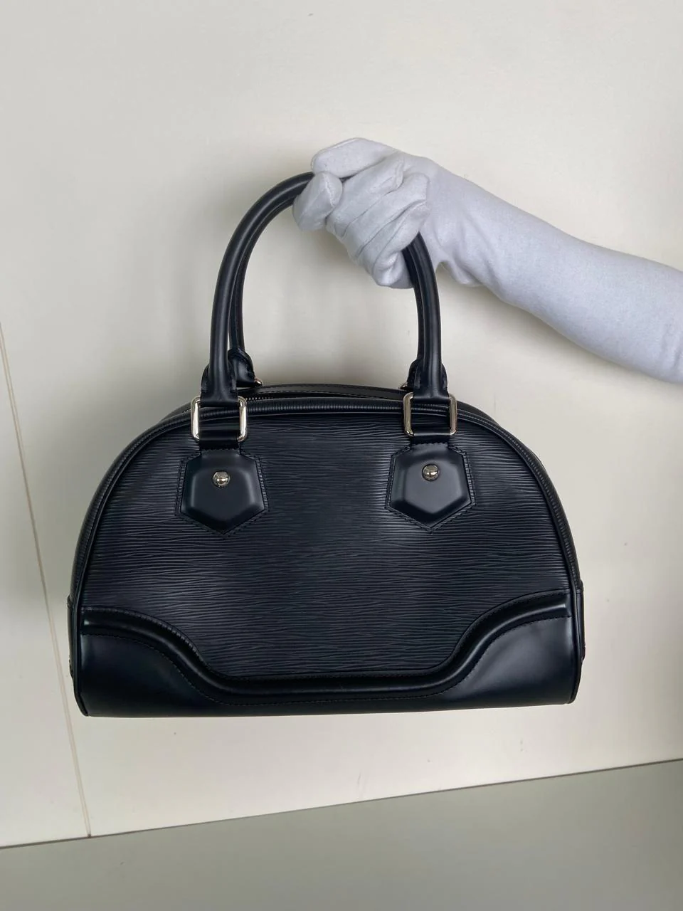 Louis Vuitton Epi Bowling Montaigne PM Bag - Image 5