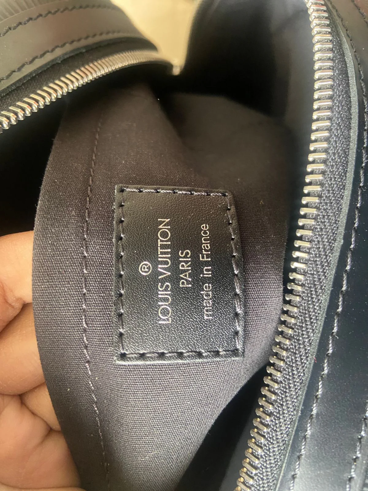 Louis Vuitton Epi Bowling Montaigne PM Bag - Image 8