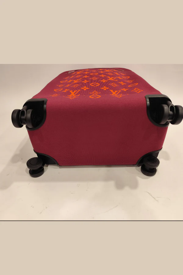 Louis Vuitton Jacquard Knit Monogram Soft Horizon 55 Luggage - Image 7