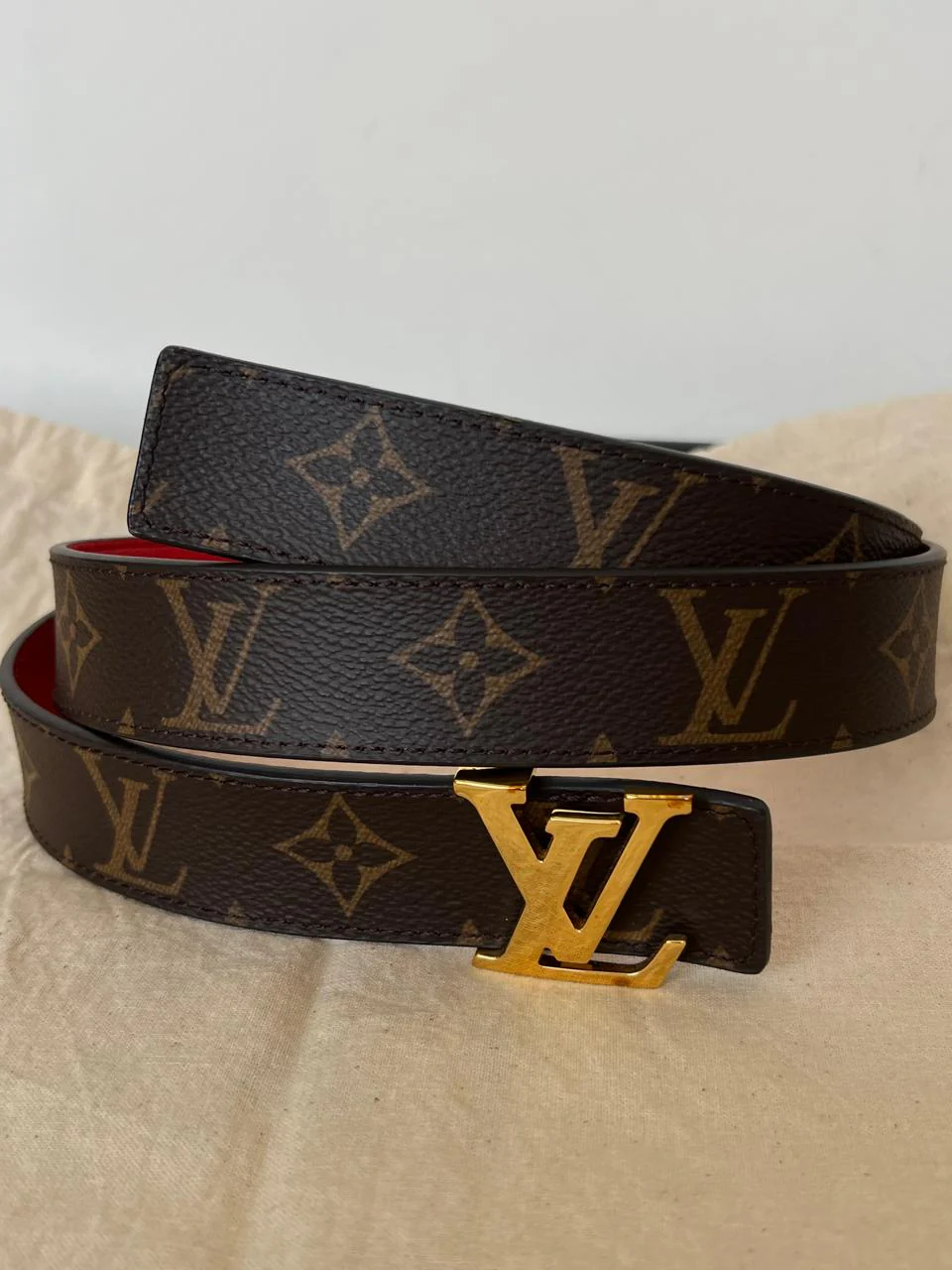 Louis Vuitton LV Initiales Reversible Belt Size 36 - Image 3