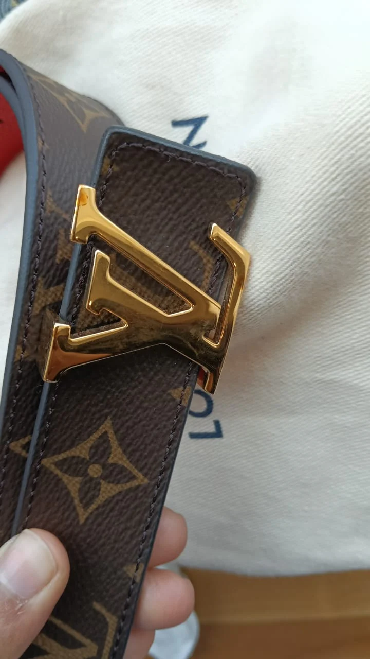Louis Vuitton LV Initiales Reversible Belt Size 36 - Image 4