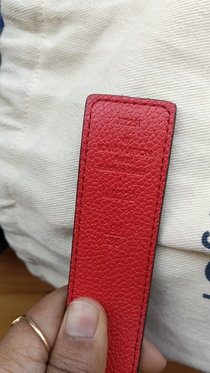 Louis Vuitton LV Initiales Reversible Belt Size 36 - Image 7