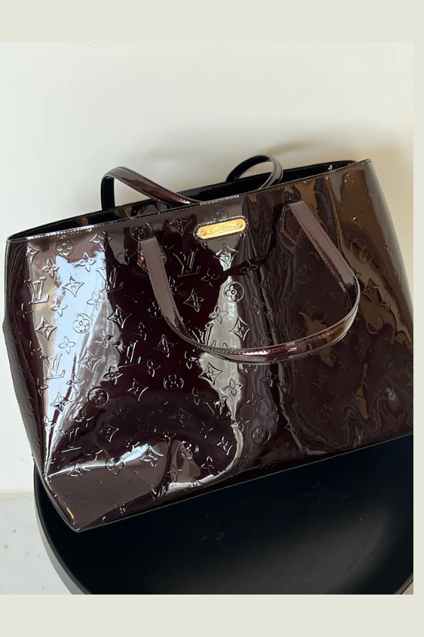 Louis Vuitton Monogram Vernis Wilshire MM tote bag - Image 3