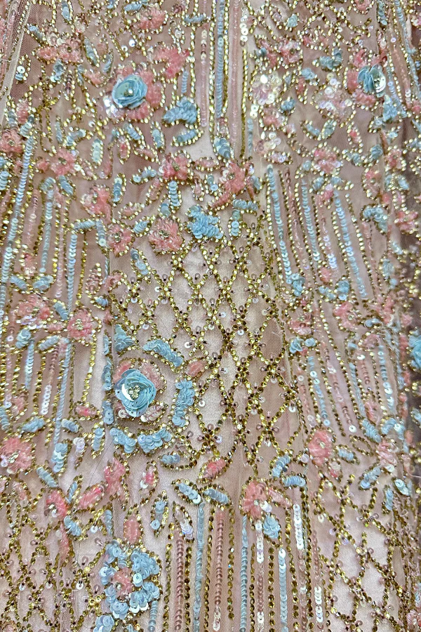 Maanvi & Manik Pastel lehenga - Image 4
