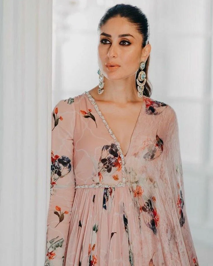 Mahima Mahajan Pink Printed Anarkali - Image 2