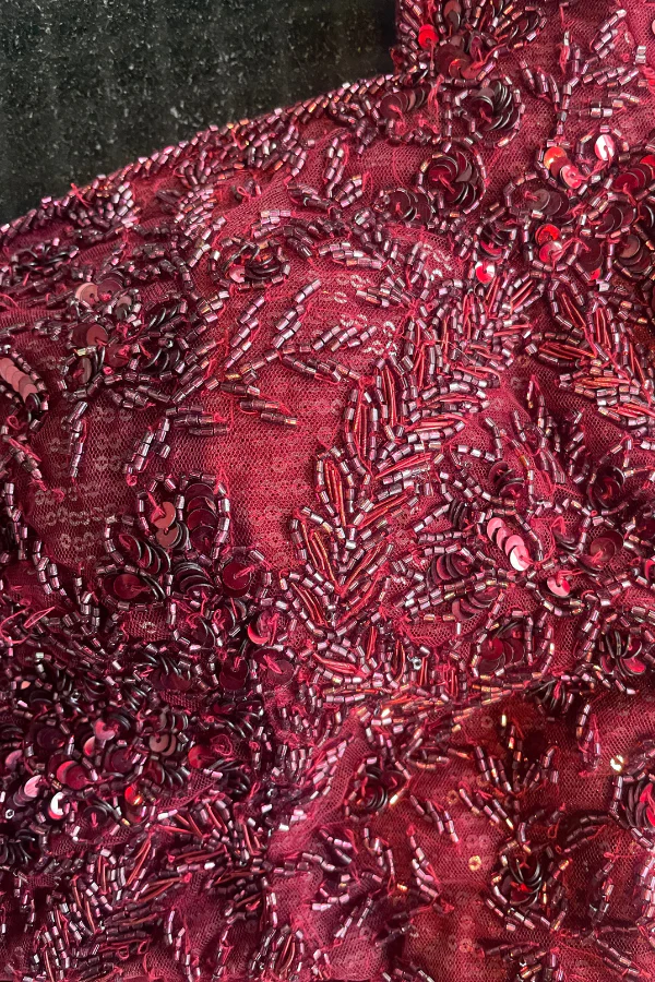 Mahogany Lehenga set - Image 4