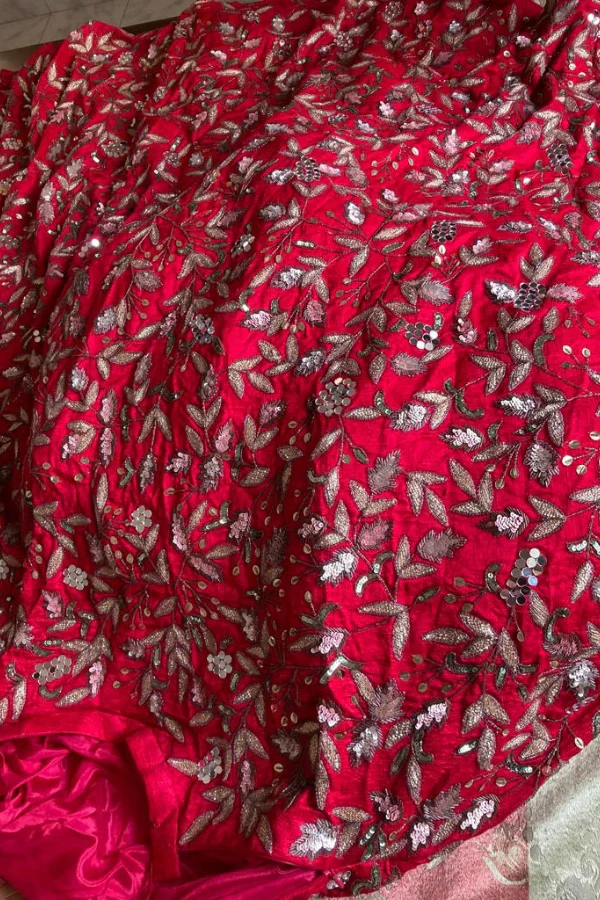 Mani Bhatia pink embellished lehenga - Image 3