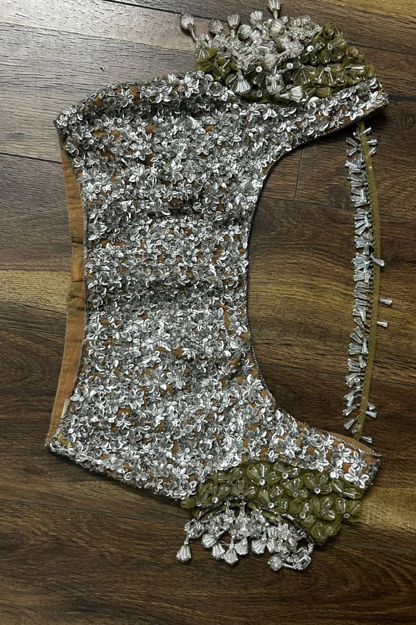 Manish Malhotra brown embellished lehenga set - Image 3